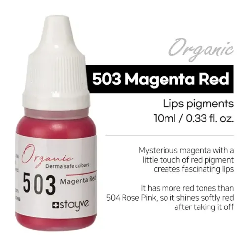 Product Name	Stayve 503 Magenta Red