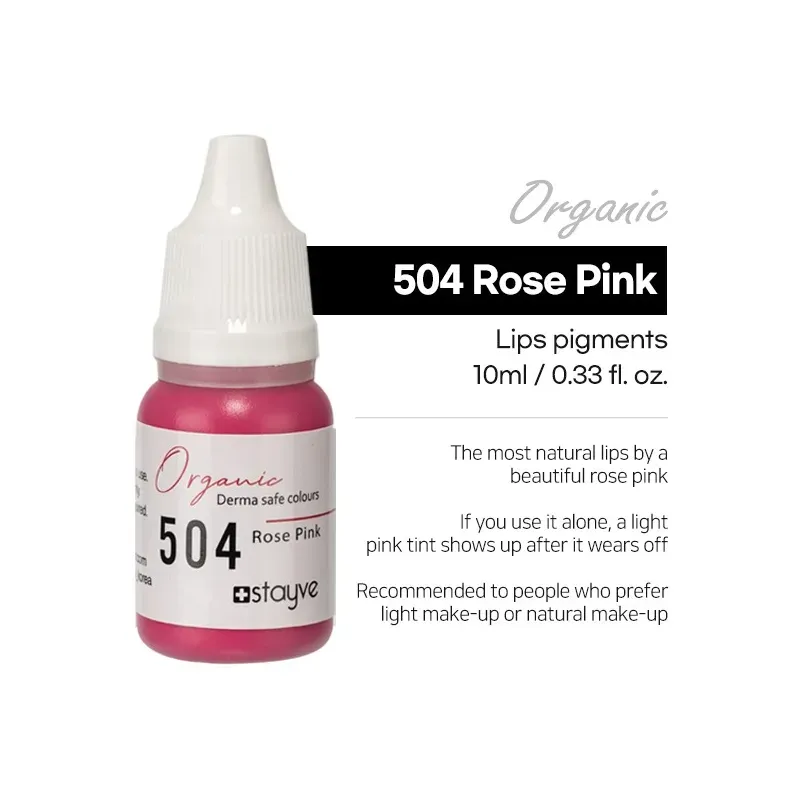 Product Name	Stayve 504 Rose Pink
