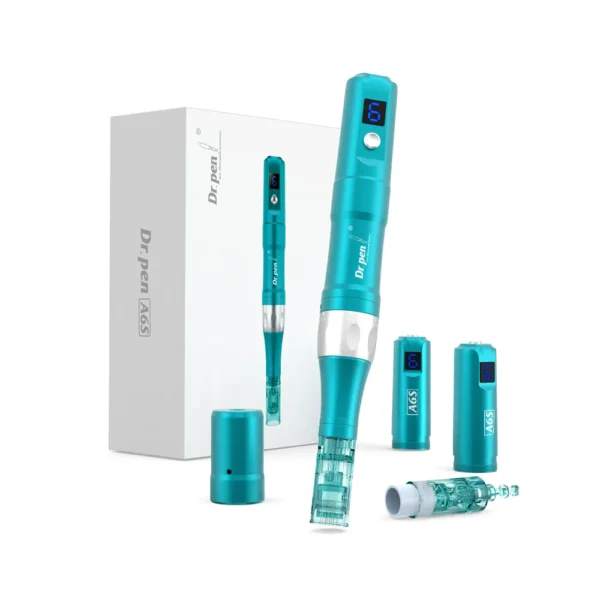 Dermapen Dr.Pen A6 s Dr.pen A6s is the word first microneedling pen with independent driving system, this significant innovation provides 3times protection for its kernel technologies.