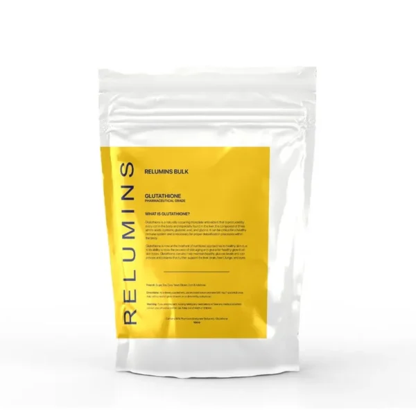 NEW! PUREPOWDER FOR RELUMINS Glutathione 100g Anti-Aging, Neurological Health, and Skin Lightening