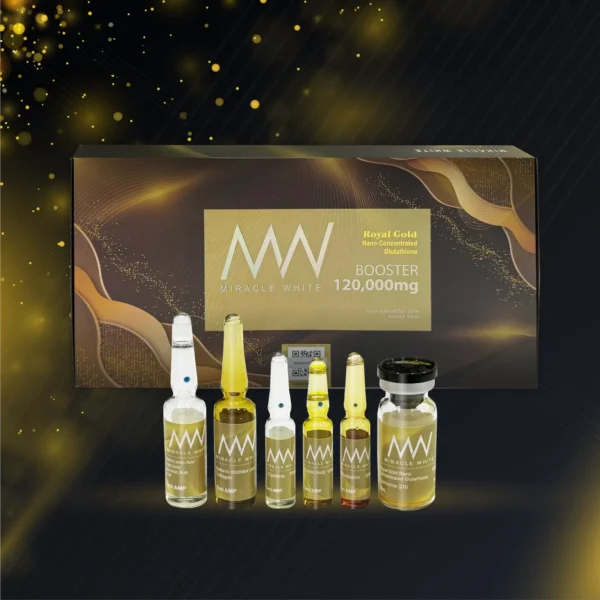 Miracle White Booster 120000mg Glutathione Injection