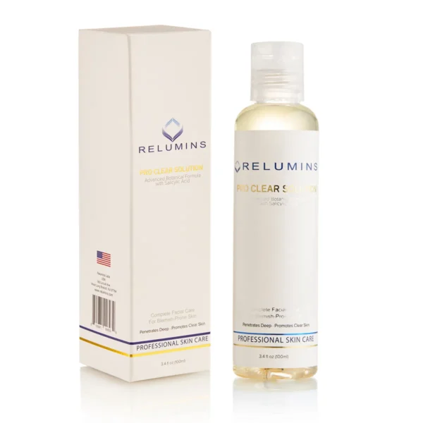 Authentic Relumins Pro Clear Solution/Toner with Blemish Fighting Botanicals