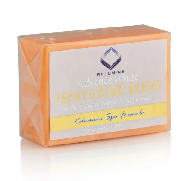 Relumins Triple Papaya Kojic Whitening Bar-Professional Spa Formula- 3X More Effective Than Diana Stalder Papaya Kojic Soap