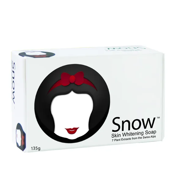 Snow Skin Whitening Soap - Natural Lightening Soap With GIGAWHITE and ACE-B3 - 135g Bar