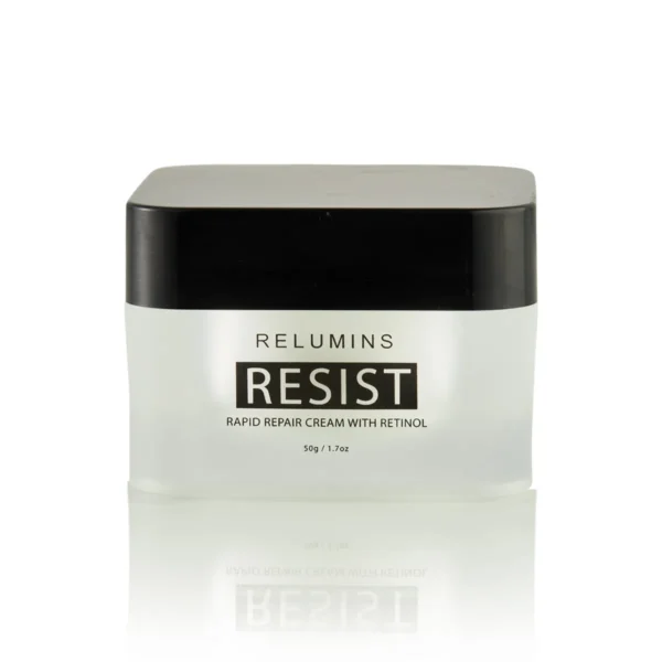 NEW! For visibly younger looking skin RELUMINS RESIST-Rapid Repair Cream with Retinol! FREE SAMPLE