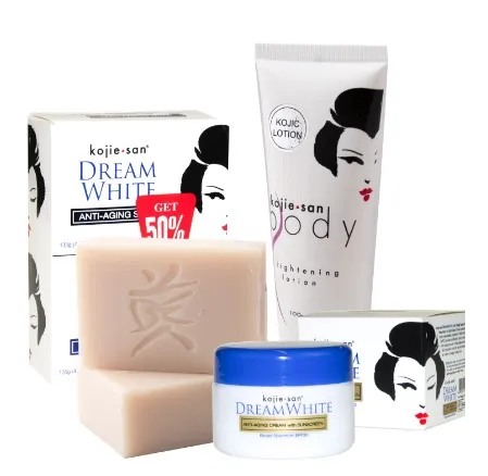 Kojie San Total Dream White Treatment Set - Soap, Lotion, Cream