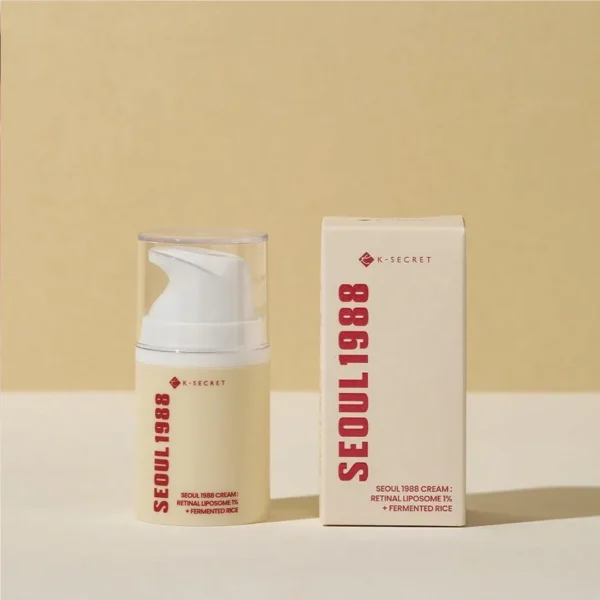 K-Secret Seoul 1988 Cream : Retinal Liposome 1% + Fermented Rice - 50ml