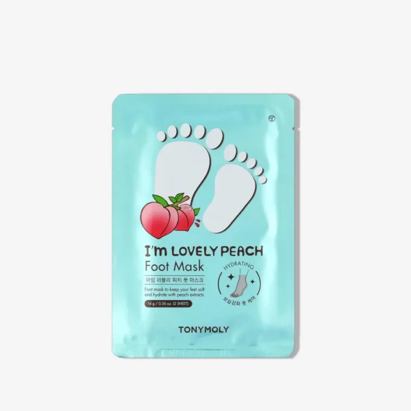 Tonymoly I'm Lovely Peach Foot Mask - 16g