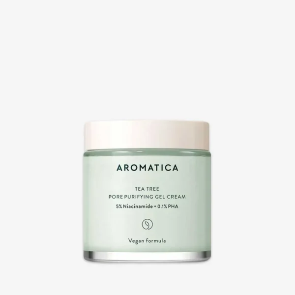 Aromatica Tea Tree Pore Purifying Gel Cream 5% Niacinamide + 0.1% PHA - 100ml